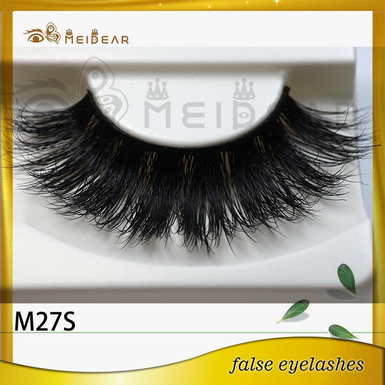 Private label hand made false mink eyelashes distributor indonesia